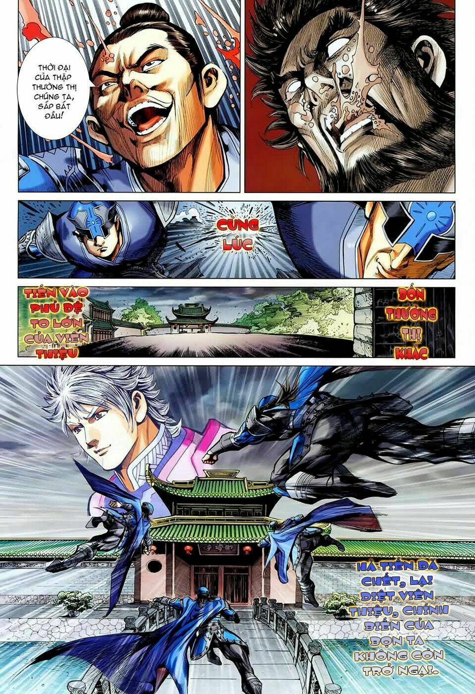 thiên tử truyền kỳ 7 - tam quốc kiêu hoàng chapter 16 31