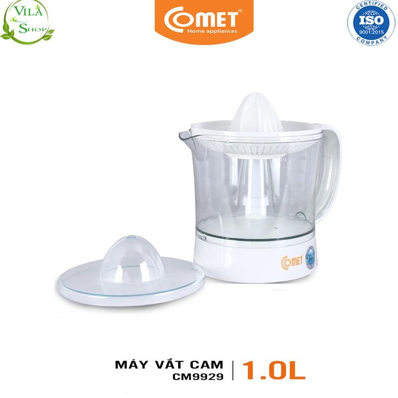 Máy Vắt Cam COMET - CM9929, Máy Vắt Cam Nhựa ÁS Cao Cấp Trong Suốt Kháng Khuẩn Khử Mùi, Tính Năng An Toàn Tối Ưu