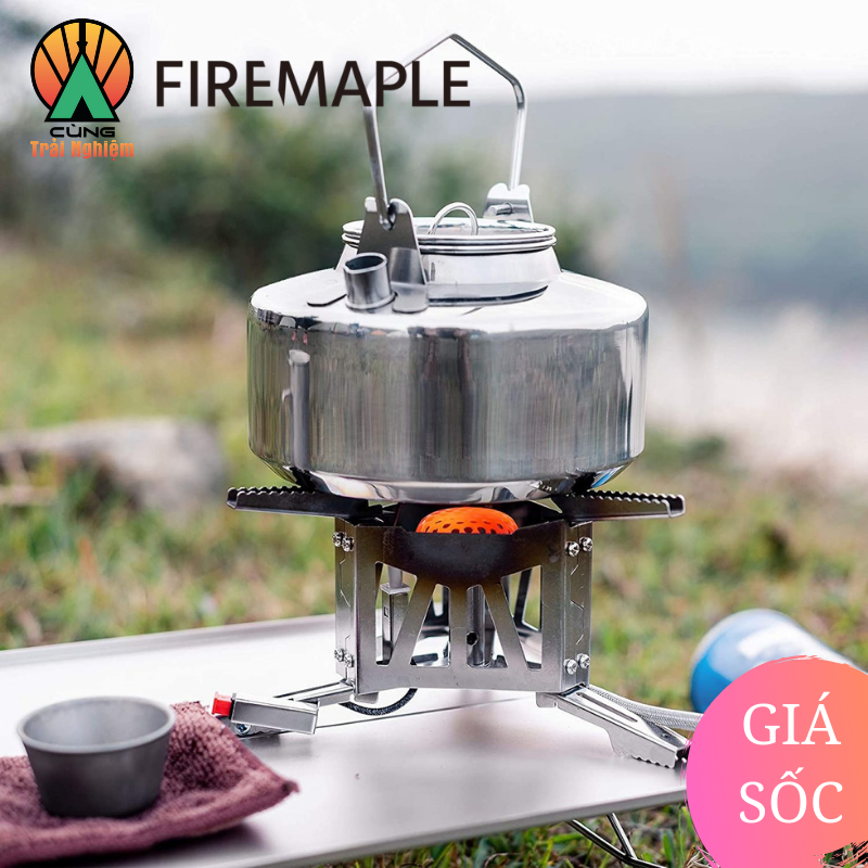 [CHÍNH HÃNG] Ấm Đun Nước 1L Antarcti Thép Không Gỉ Fire Maple Chuyên Dụng Dã Ngoại Antarcti stainless steel kettle  FMI-KETTLE01