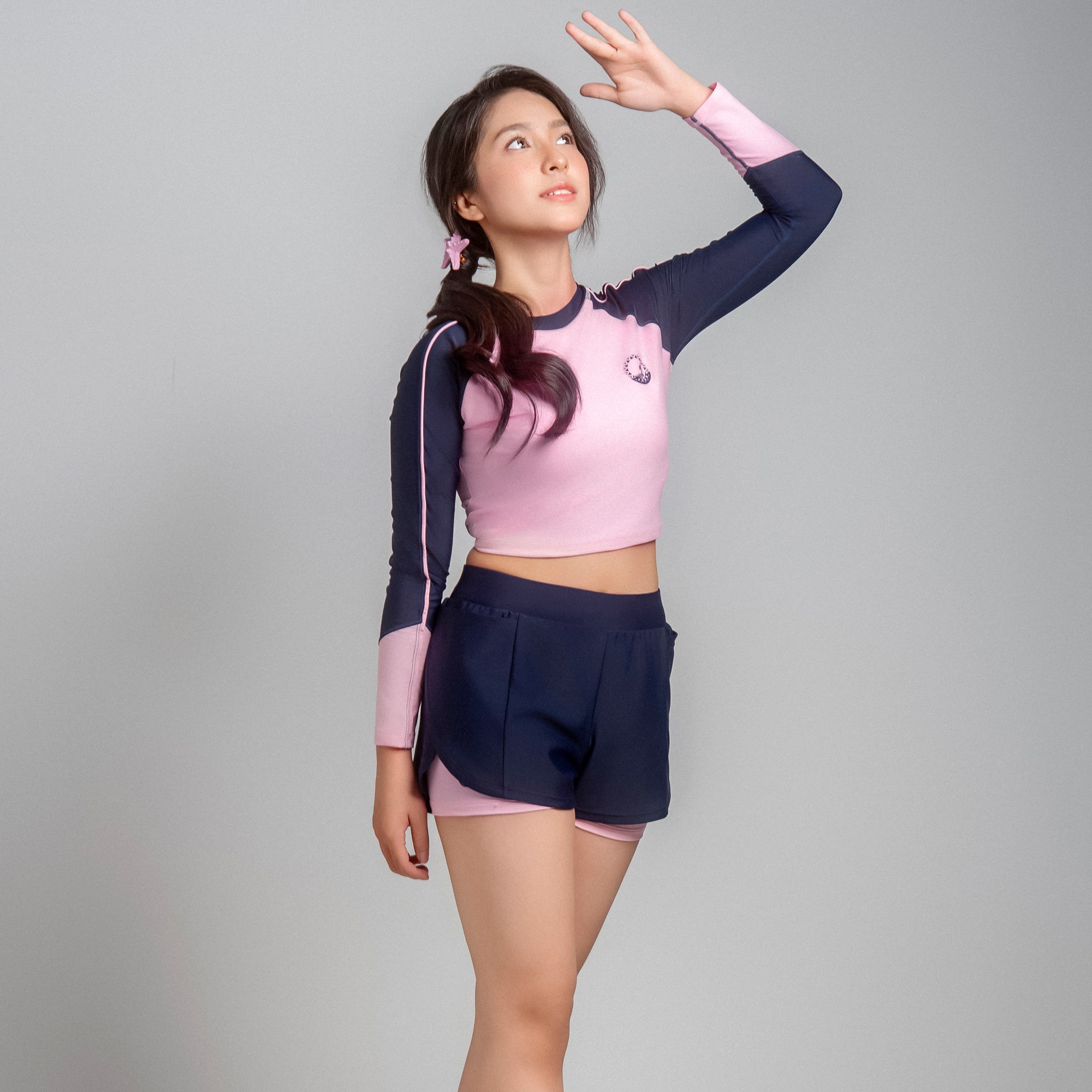 Muse Tina Áo bơi nữ tay dài croptop chống nắng SOBIE