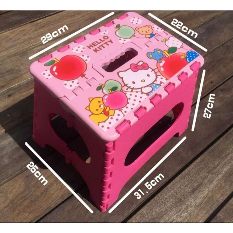 GHẾ NHỰA XẾP HELLO KITTY  KITTY HOUSE