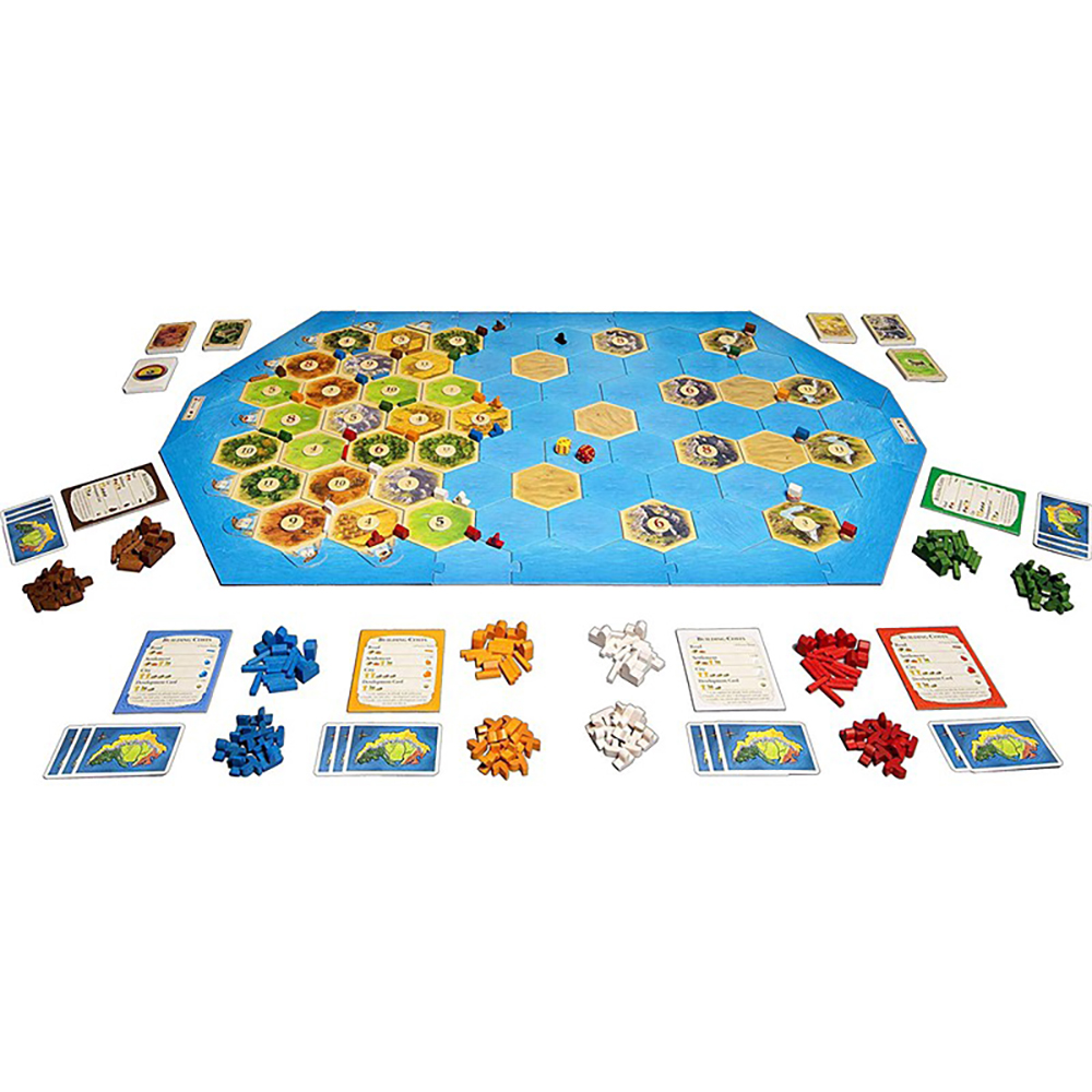 Bộ trò chơi Board Game Catan Extension Seafarers Bản Mở Rộng 5-6 Người Chơi