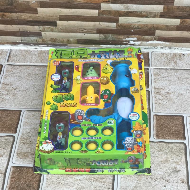 Set Đồ Chơi Mô Hình Nhân Vật Plants vs Zombies Đại Chiến Trái Cây Hoa Quả Nổi Giận .