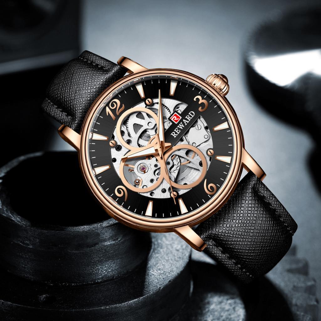Men's Automatic Mechanical Wristwatches Business Wrist Watch