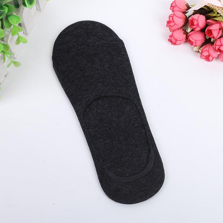 ComBo 10 Đôi Tất Vớ Nam Nữ Tất Lười Xuất Khẩu Cao Cấp Có đệm gót sillicon