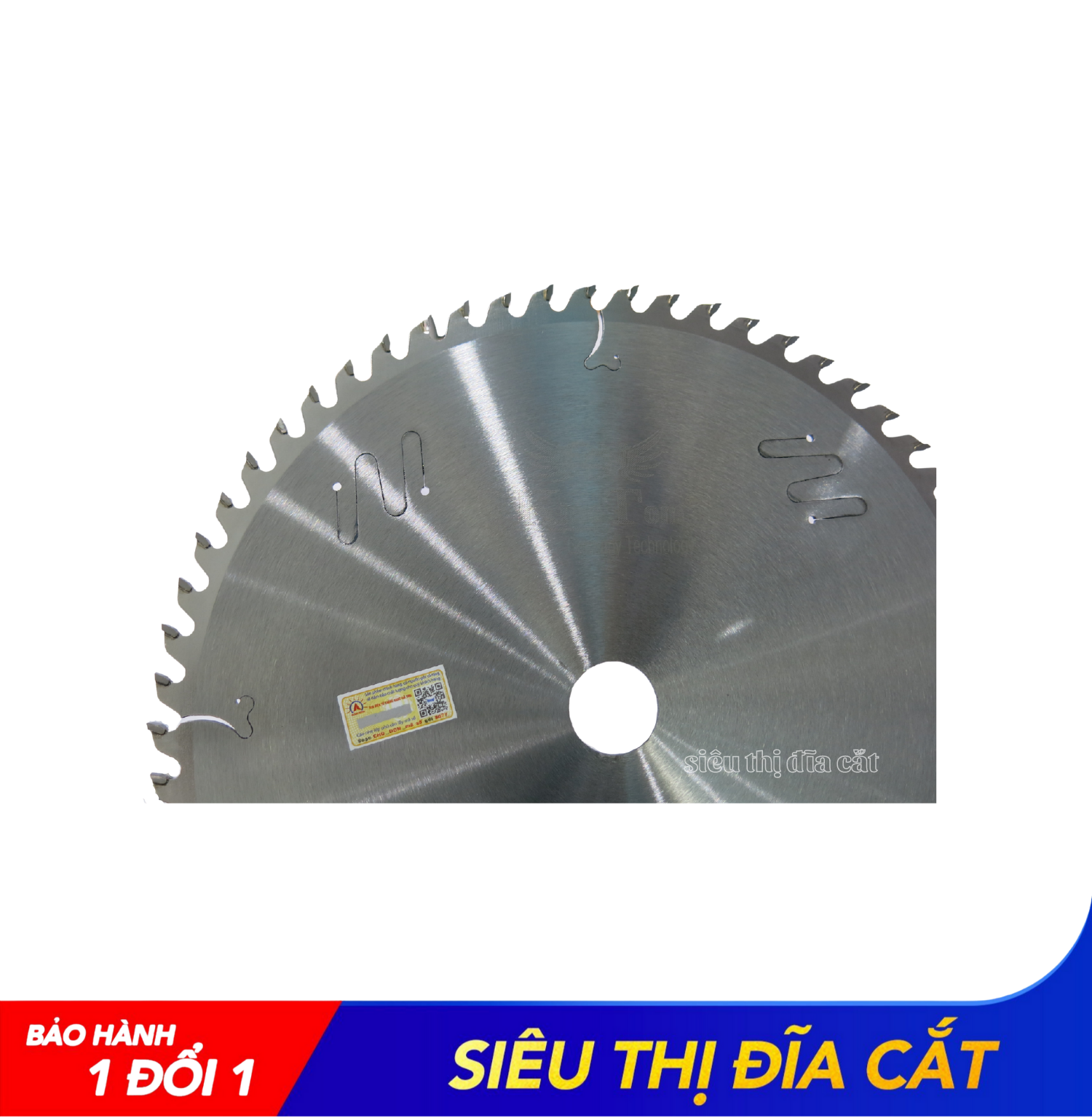 Lưỡi Cắt Gỗ Cao Cấp Khe Laser 255-60 Răng KingTom - Chuyên Gỗ Cứng, Gỗ Có Đinh