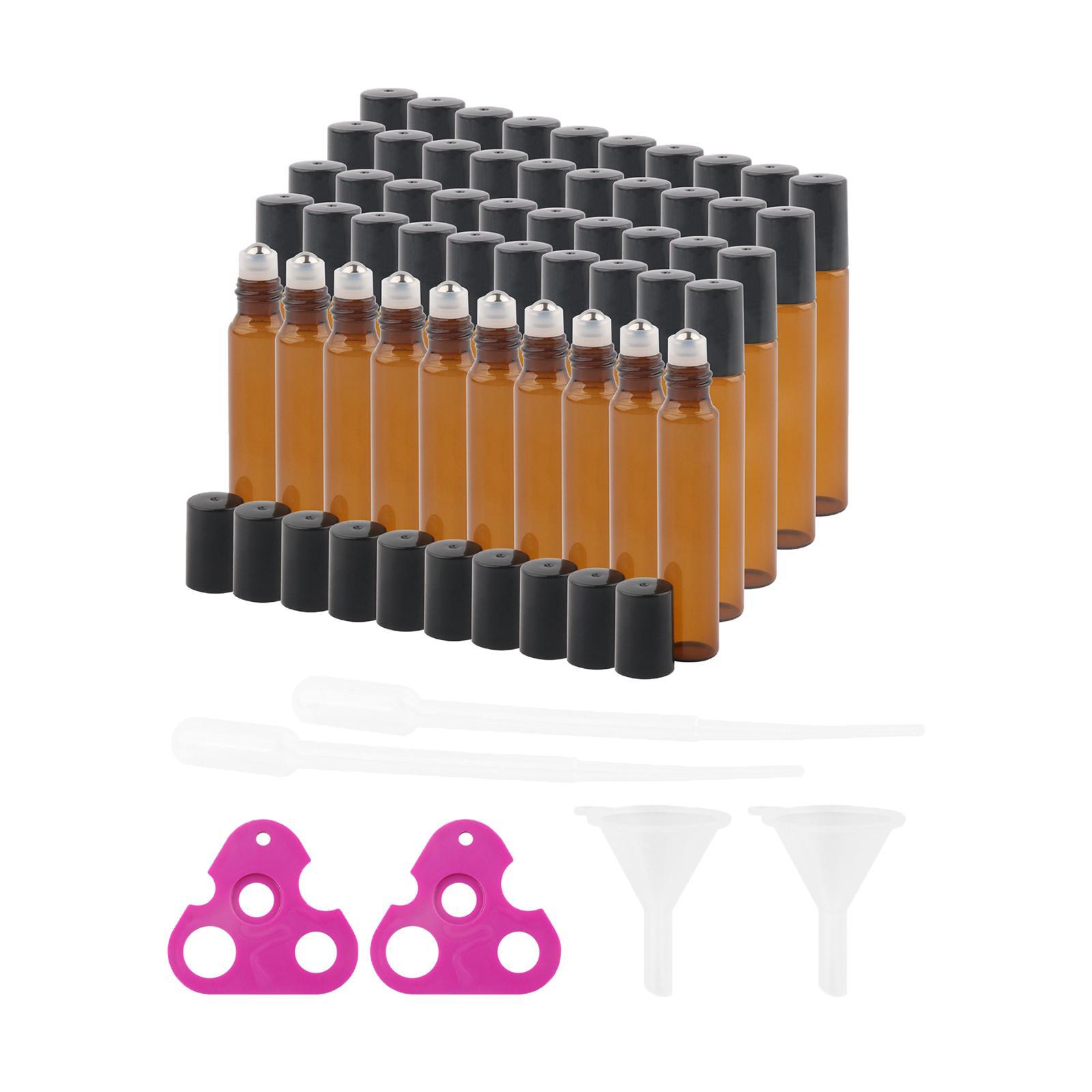 Rollerball Bottle Leakproof Refillable for Body Oils Essential Oil Home