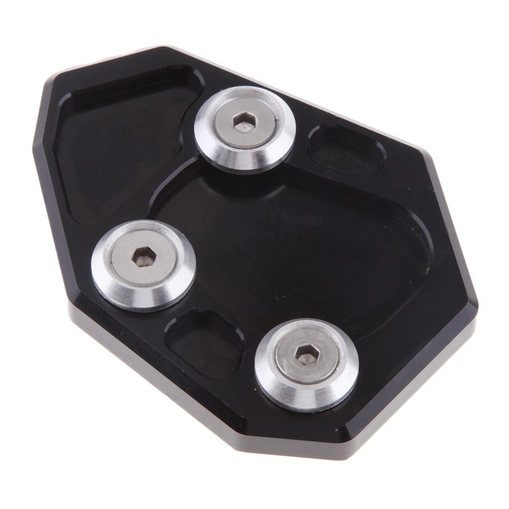 Motorcycle Kickstand Side Stand Extension Pad For BMW F800R 2009 2010 2011 2012 2013 2014