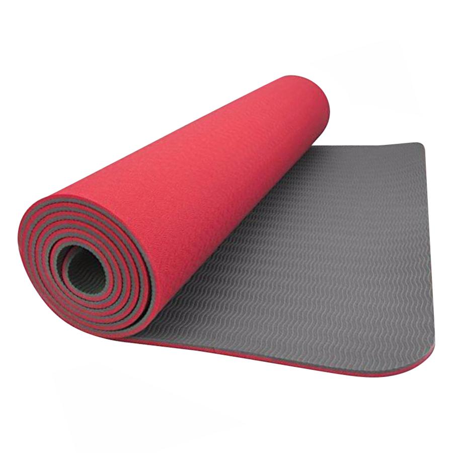 Thảm Tập Yoga Eco Friendly TPE - Đỏ - GDHN Loại Tốt