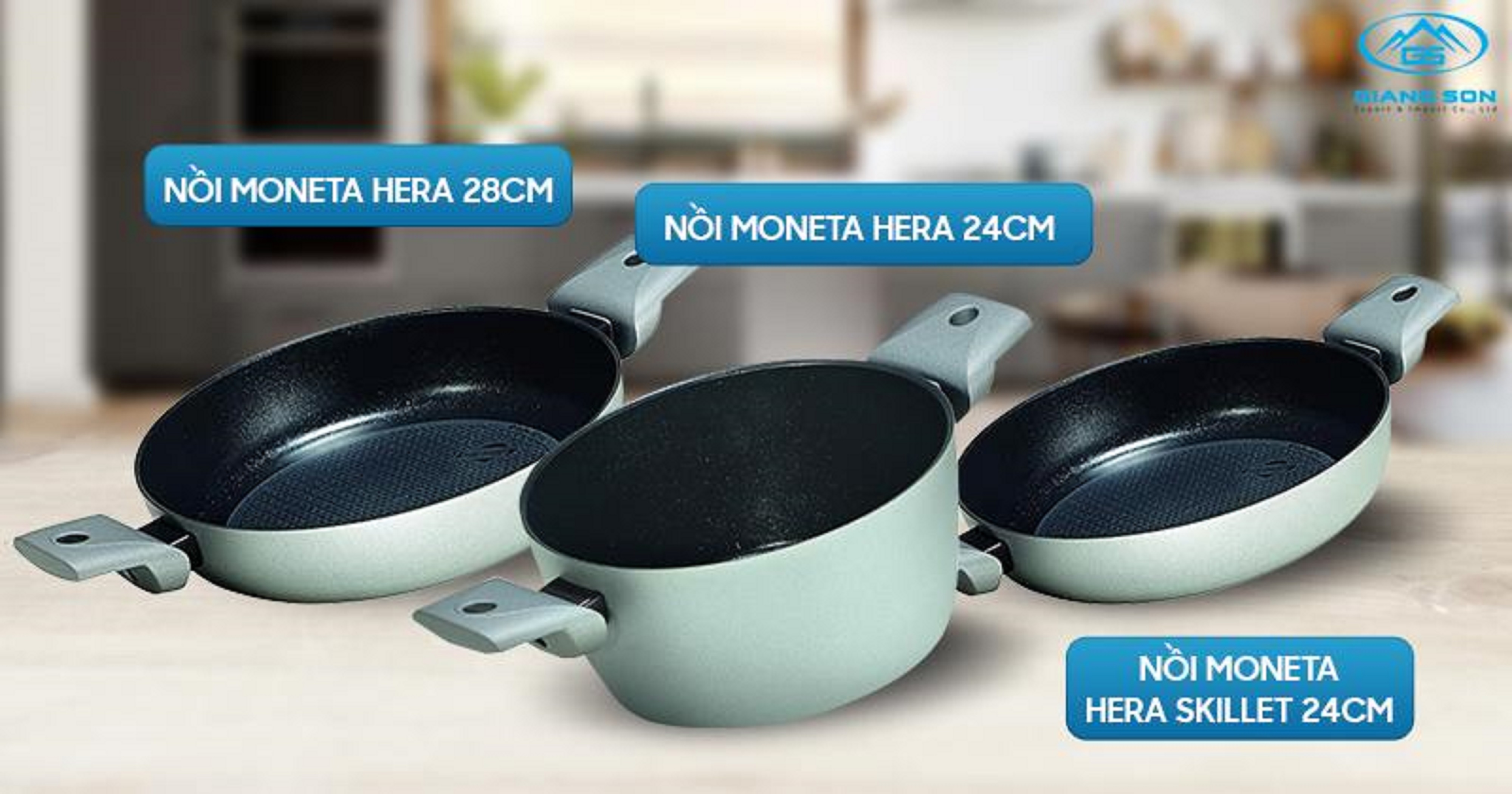 Nồi Moneta Hera Skillet 24cm