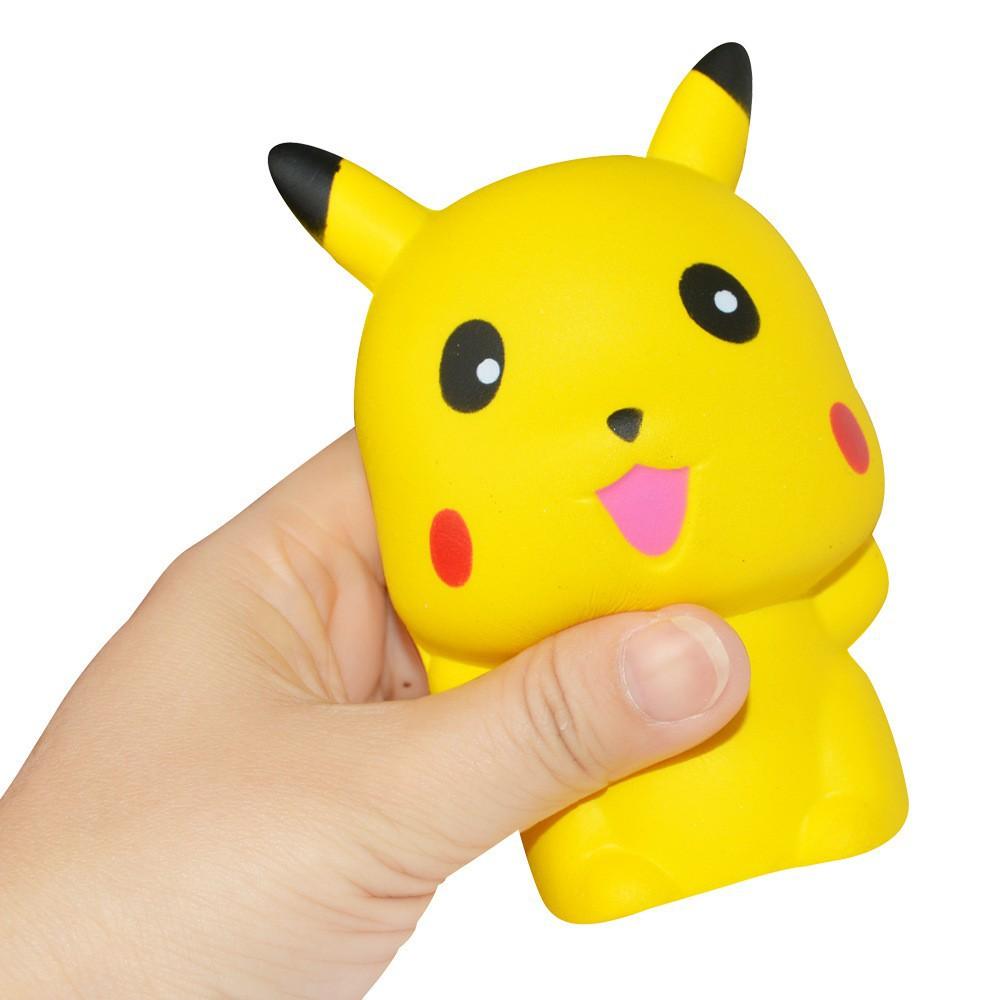 Đồ chơi bóp tay xả stress hình Pikachu đầy đáng yêu |shopsquishydep
