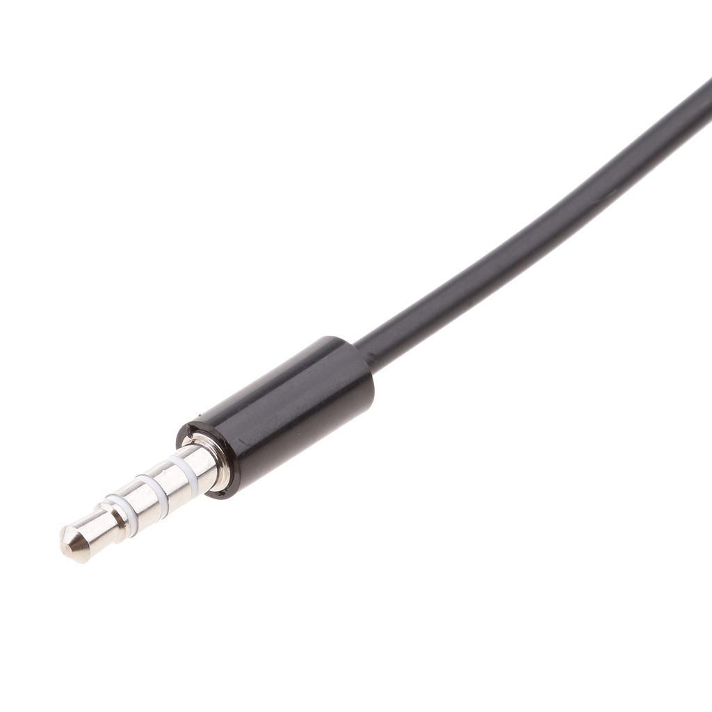 Lovoski 3.5mm Car Male Audio AUX Headphone Plug to USB 2.0 Female Cable