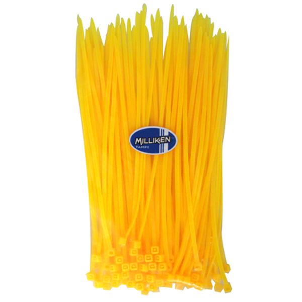 Bộ 100 Sợi Dây Rút Nhựa dài 15cm - Vàng Milliken Tampe NL-3042