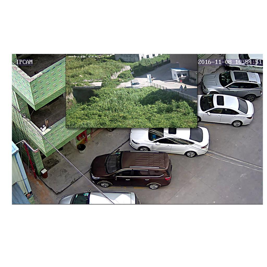 AU Plug Home  IP POE Camera Monitor Indoor/Outdoor