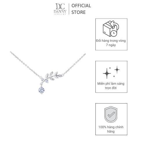 Dây Chuyền Có Mặt Danny Jewelry Bạc 925 Xi Rhodium DM18