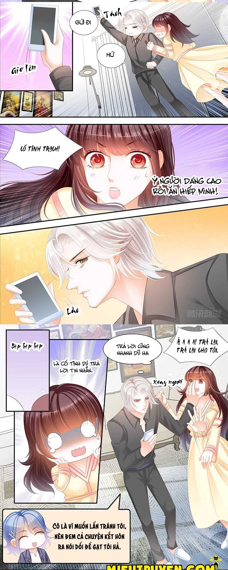 lóe thiểm hôn kiều thê mơ tưởng trốn chapter 45 5