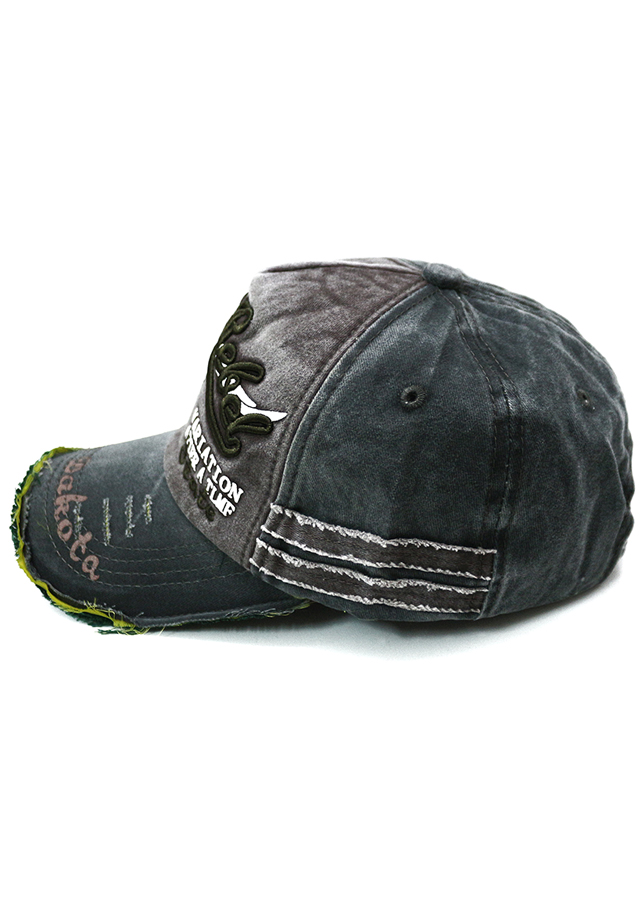 Nón thời trang họa tiết bụi Black Rebel