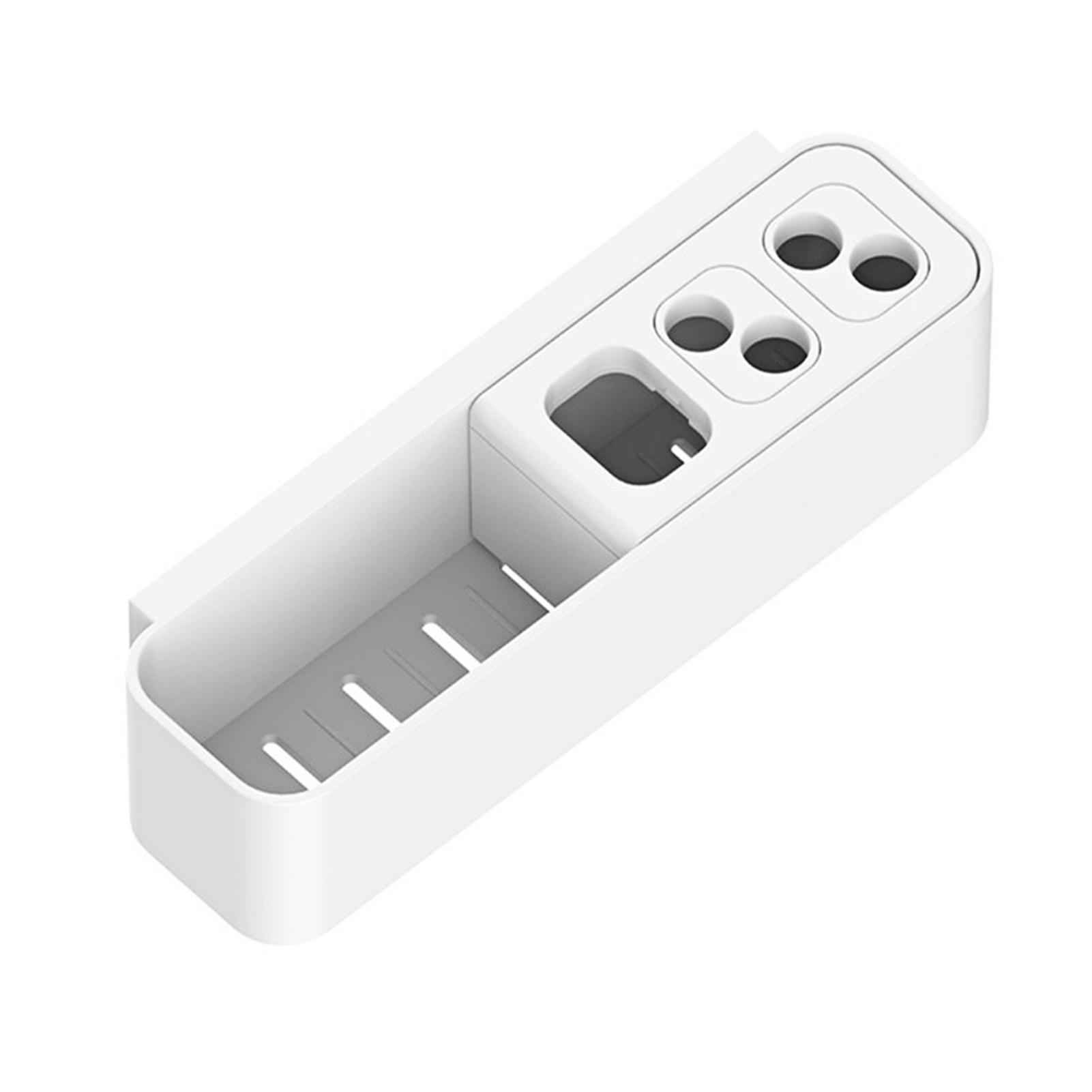 Giá đỡ bàn chải đánh răng, có rãnh thoát nước, có mặt dính phía sau siêu tiện lợi