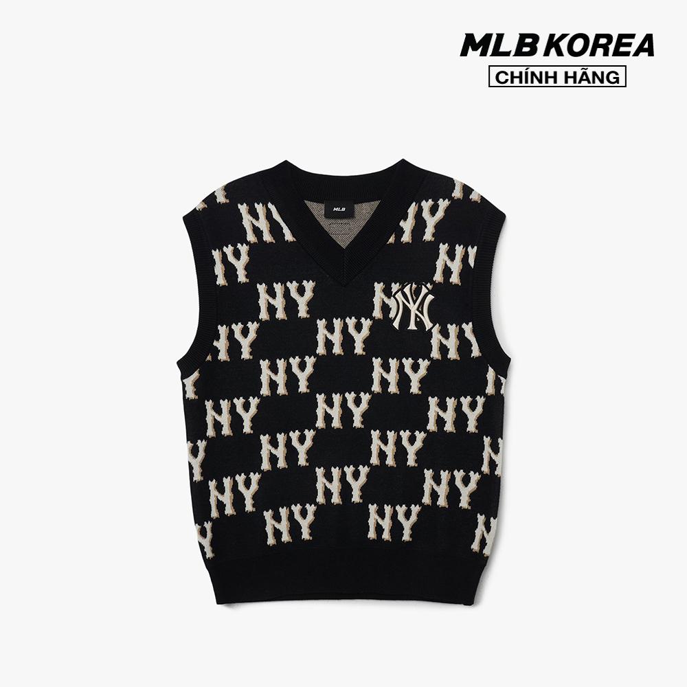 MLB - Áo khoác gilet unisex cổ V Classic Monogram 3AKPM0331
