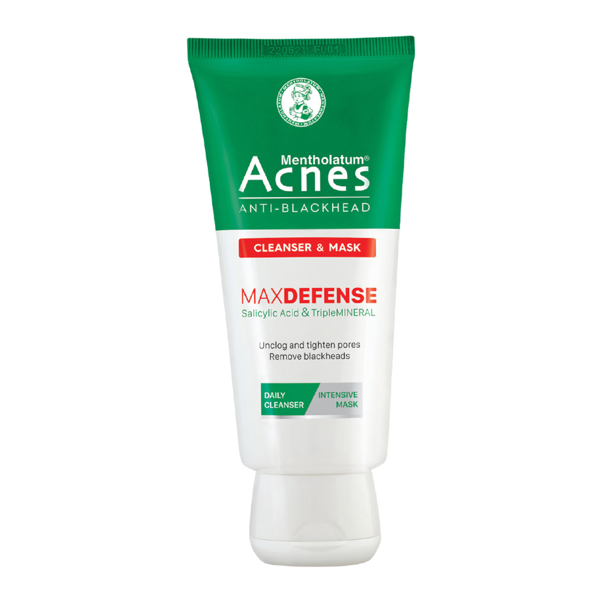 Kem rửa mặt và Mặt nạ ngăn ngừa mụn đầu đen Acnes Anti-Blackhead Cleanser & Mask 100g