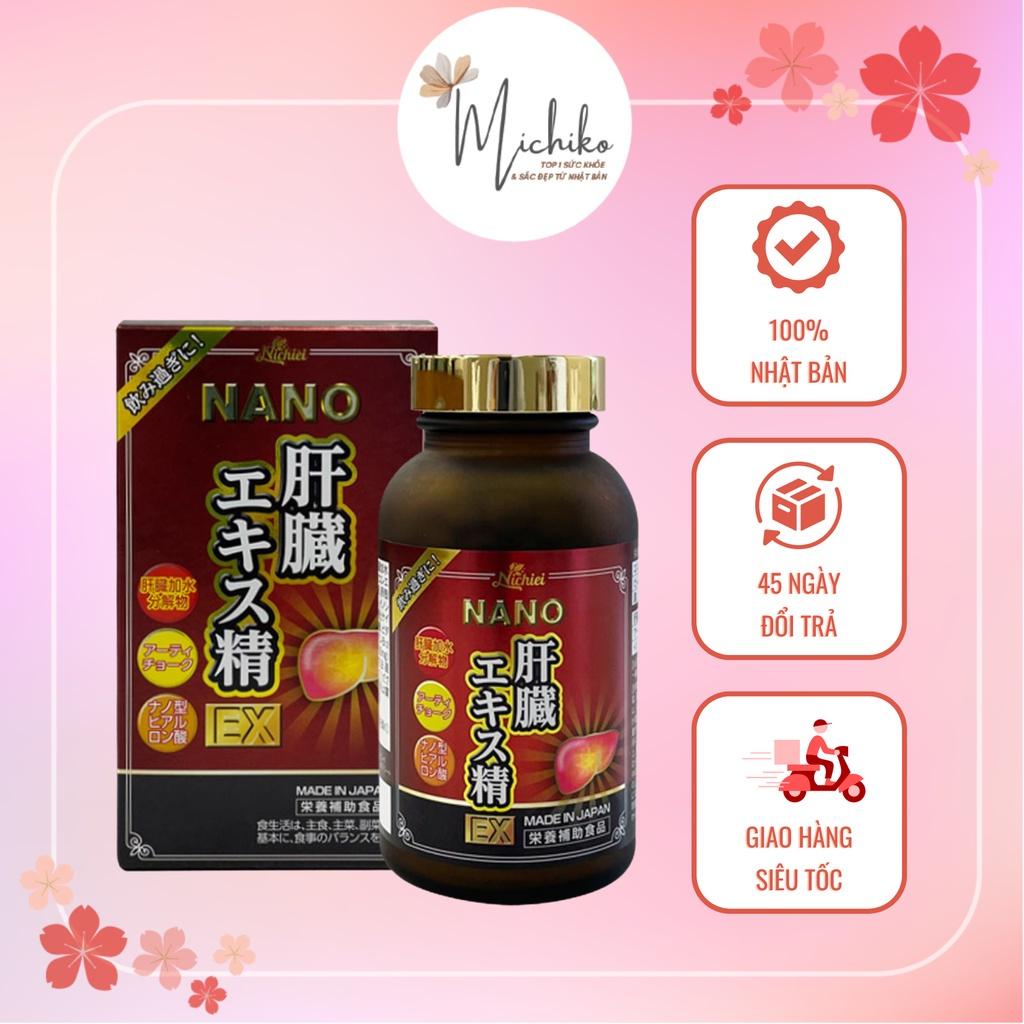 Viên uống hỗ trợ giải độc gan Nichiei Bussan Nano Nano Liver Extract Sperm EX 330 viên (Nội địa Nhật Bản)