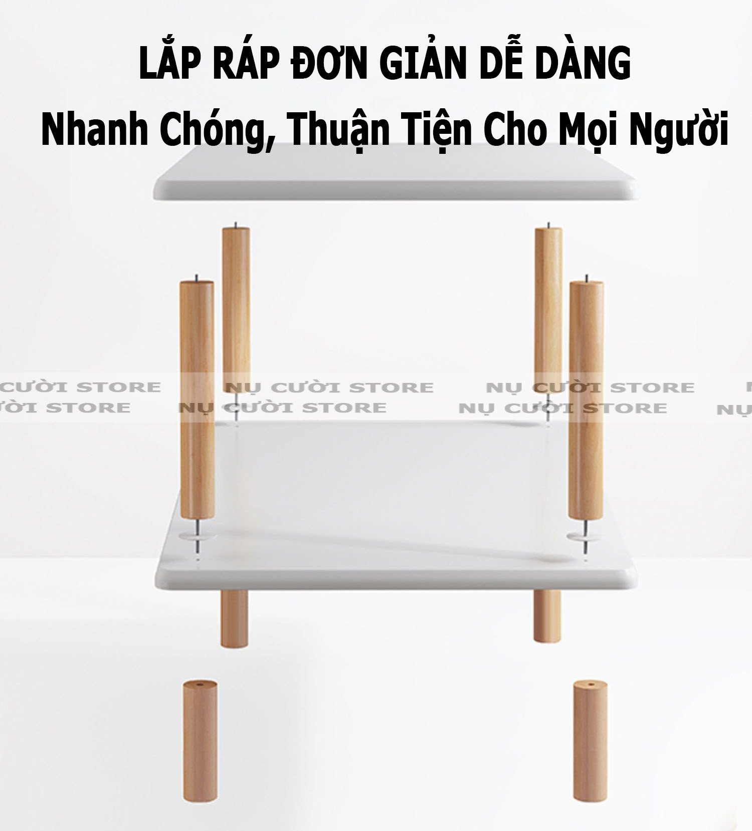 Kệ Để Màn Hình Destop Máy Tính; Giá Để Đồ 2 Tầng; Giá Sách Vở Bằng Gỗ; Setup Decor Bàn Làm Việc