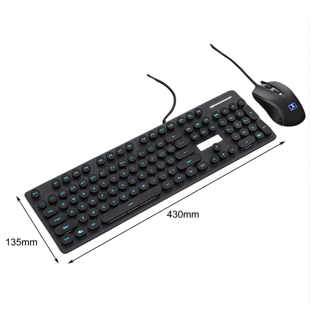 USB Bluetooth Bàn Phím Và Chuột Sạc N518 Chuột Bàn Phím Không Dây Nga Spainsh Đèn Nền Bàn Phím Cho Máy Tính Bảng Ipad La