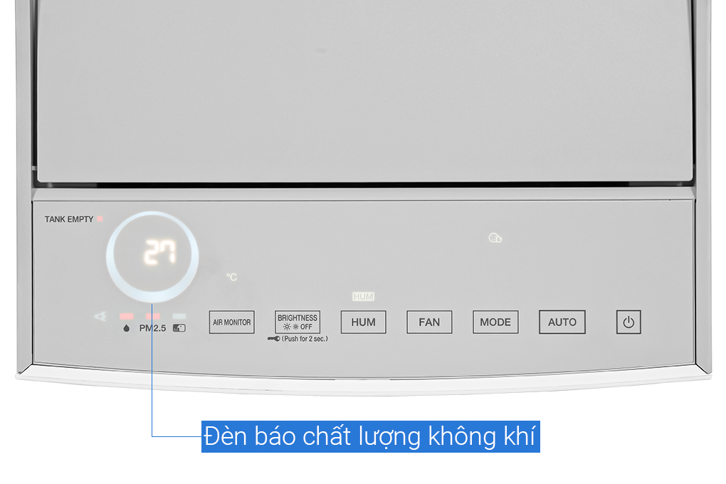 Máy lọc không khí Daikin MCK70ZVM7-W (48m²) | Máy tạo ẩm và lọc không khí MCK70ZVM7 | Công nghệ Streamer và Ion Plasma | Hàng Chính Hãng