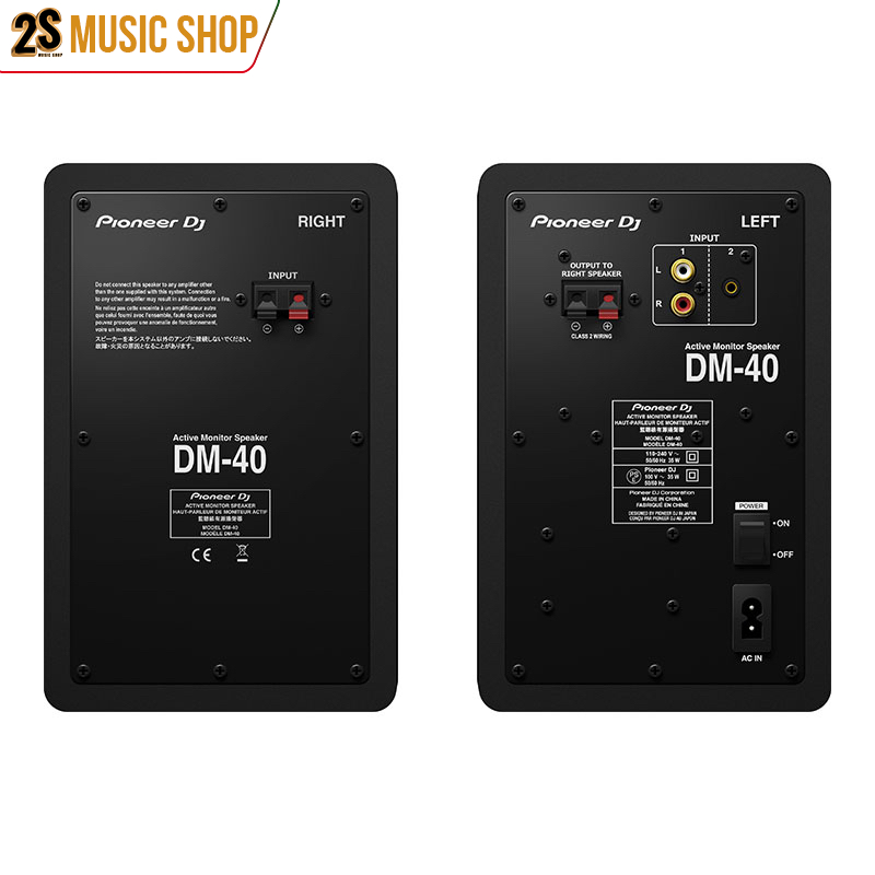 Loa Kiểm Âm DM 40 Pioneer DJ - Hàng Chính Hãng