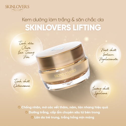 Kem dưỡng Skinlovers Lifting làm trắng và săn chắc da 50ML