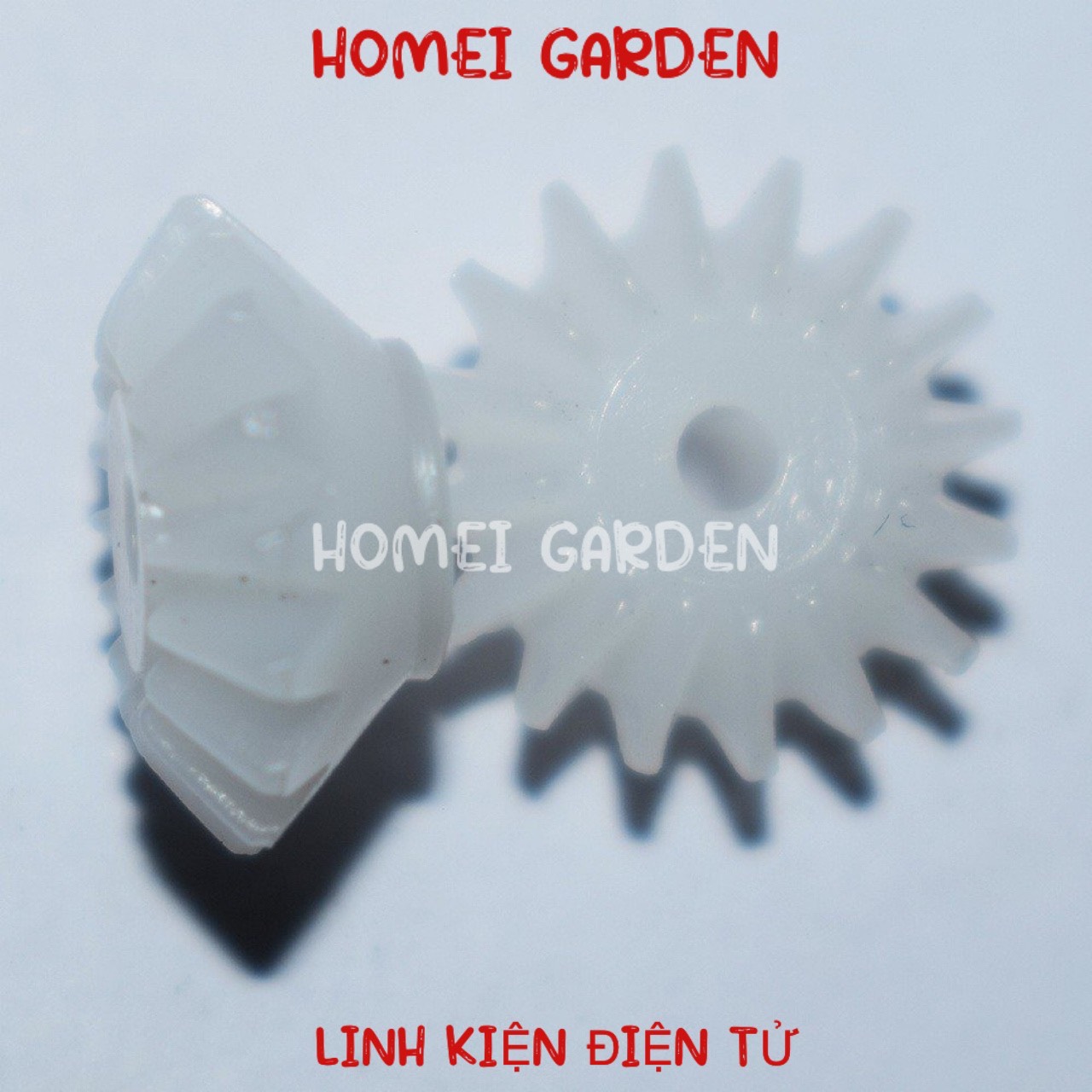 Bánh răng côn nhựa 16 răng trục 2mm dùng DIY stem steam - HM0140