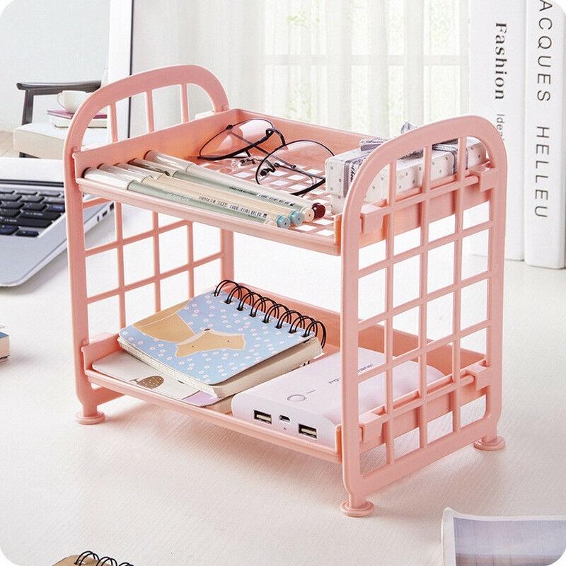 Kệ Nhựa 2 Tầng Đựng Đồ Dùng Tiện Lợi