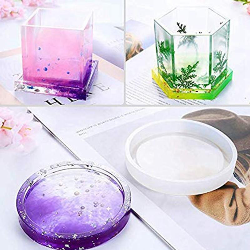 Khuôn Resin Làm Lót Ly Handmade - Trường Thịnh Sài Gòn