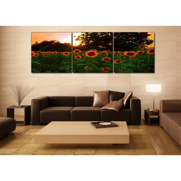 Tranh Treo Tường Hiện Đại Phòng Khách - SUNFLOWER-35