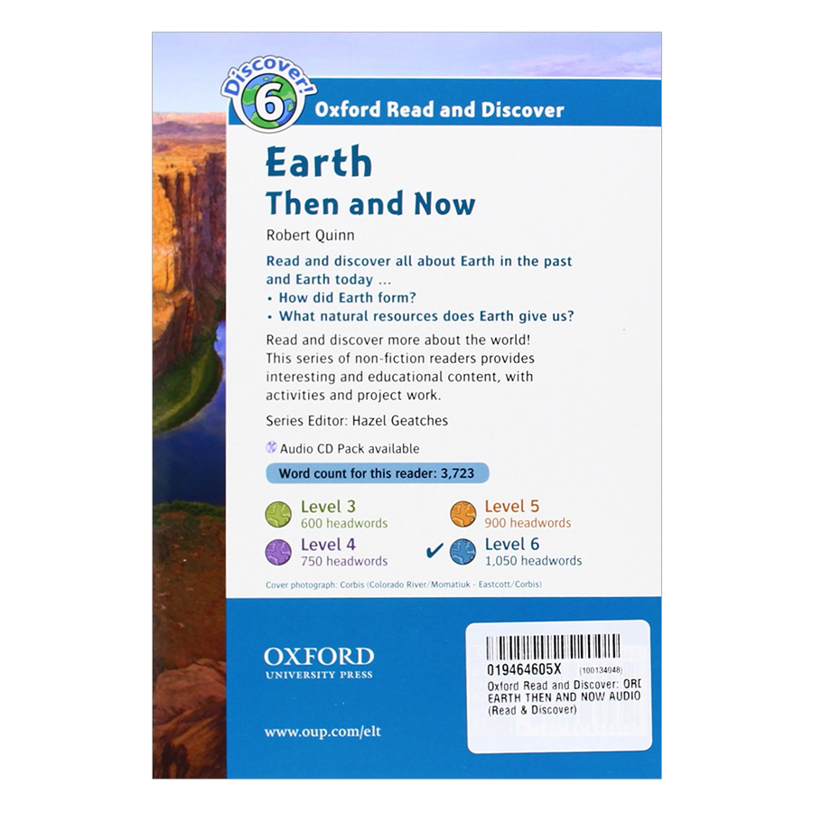 Oxford Read and Discover 6: Earth Then and Now Audio CD Pack