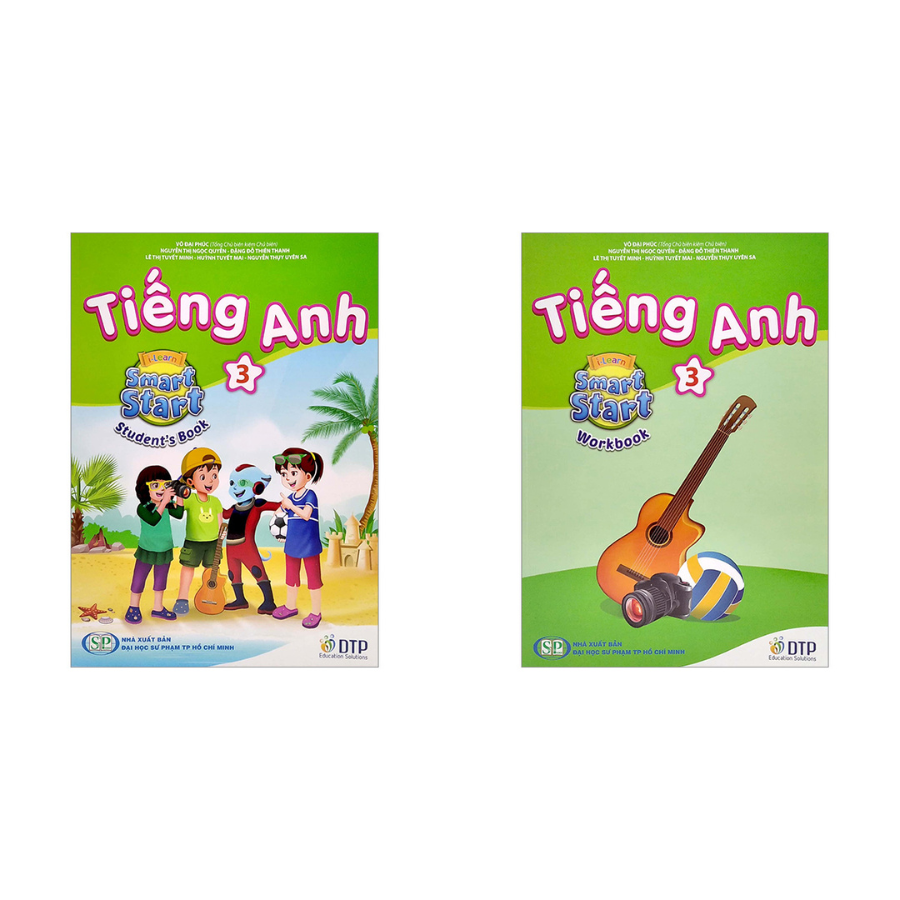 Combo Tiếng Anh 3 I-Learn Smart Start - Student's Book + Work Book