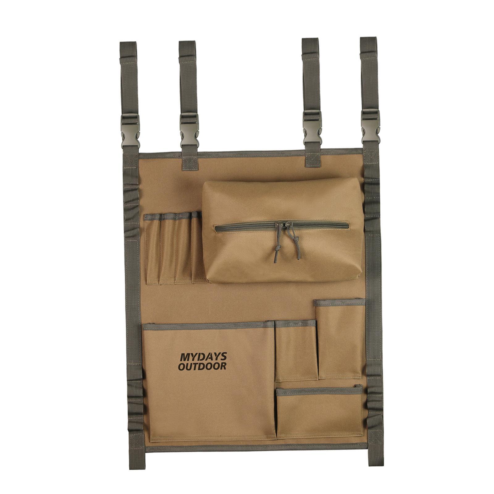 Tableware Storage Bag Multi Pocket Dinnerware Bag for Kitchen Camping Picnic