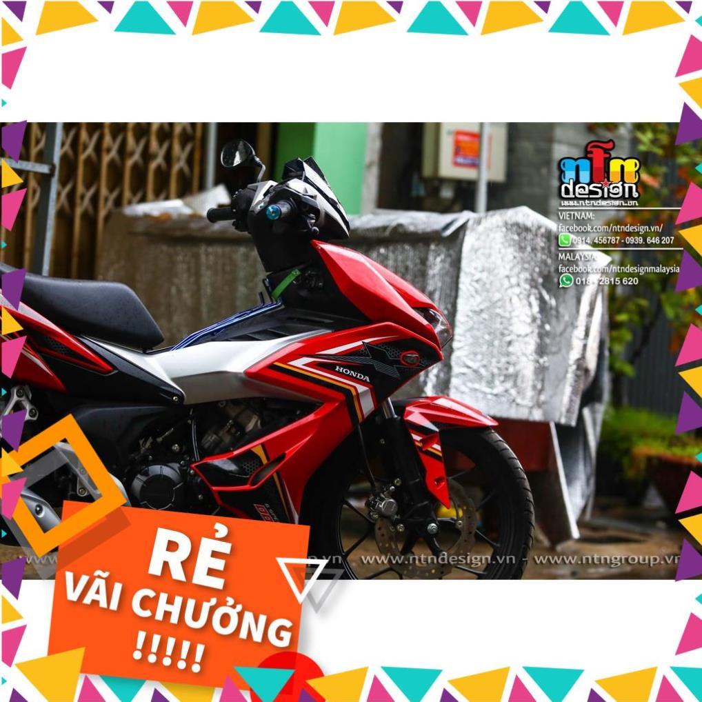 Tem Rời Winner X 150 Mẫu Đỏ Đen Vàng