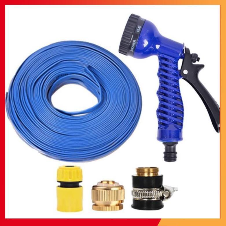 Bộ dây và vòi xịt tăng áp lực nước,rửa xe, tưới cây 15m 206843