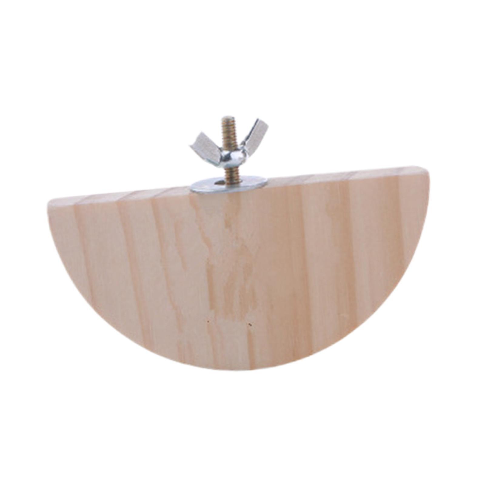 Bird Perch Stand Parrot Platform Board Toy Playground for Cockatiels Budgies