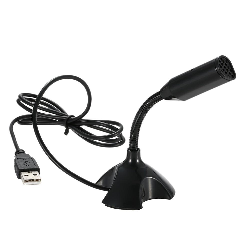 Microphone thu âm với thiết kế quay 360 độ kết nối qua USB tiện lợi cho máy tính/Mac