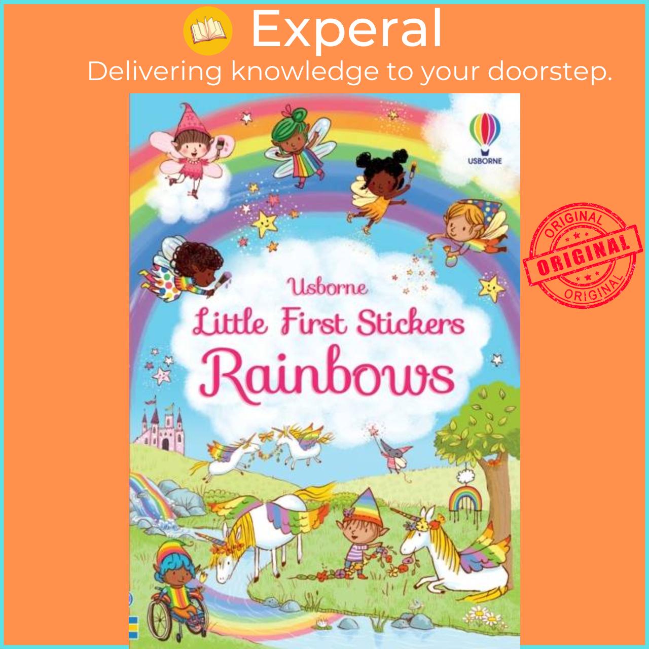 Sách - Little First Stickers Rainbows by Emily Ritson (UK edition, paperback)