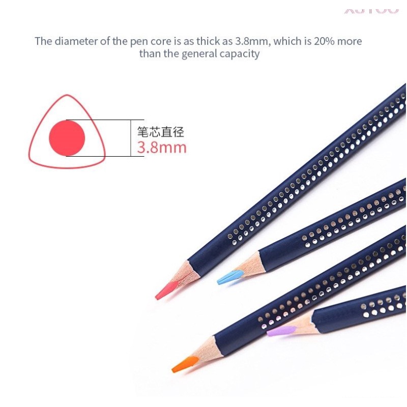 Bút chì màu nước Giorgione hộp Thiếc Cao Cấp Mới Lalunavn 24/36/48/72 màu vẽ cute xinh yêu