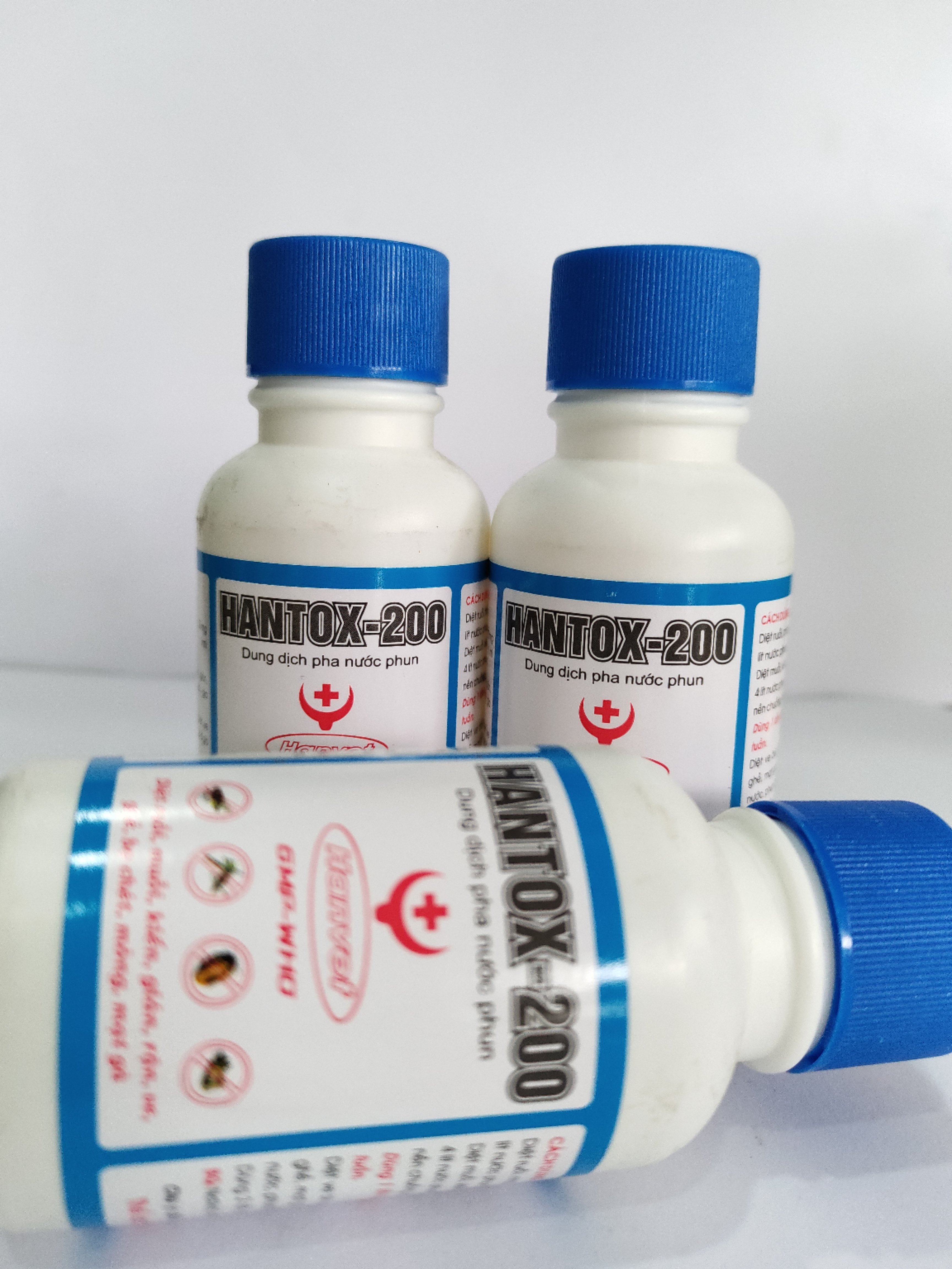 HANTOX 200 100ML Dung dịch pha nước phun, phòng và diệt muỗi, ruồi, kiến, gián, rận, ve, mạt gà