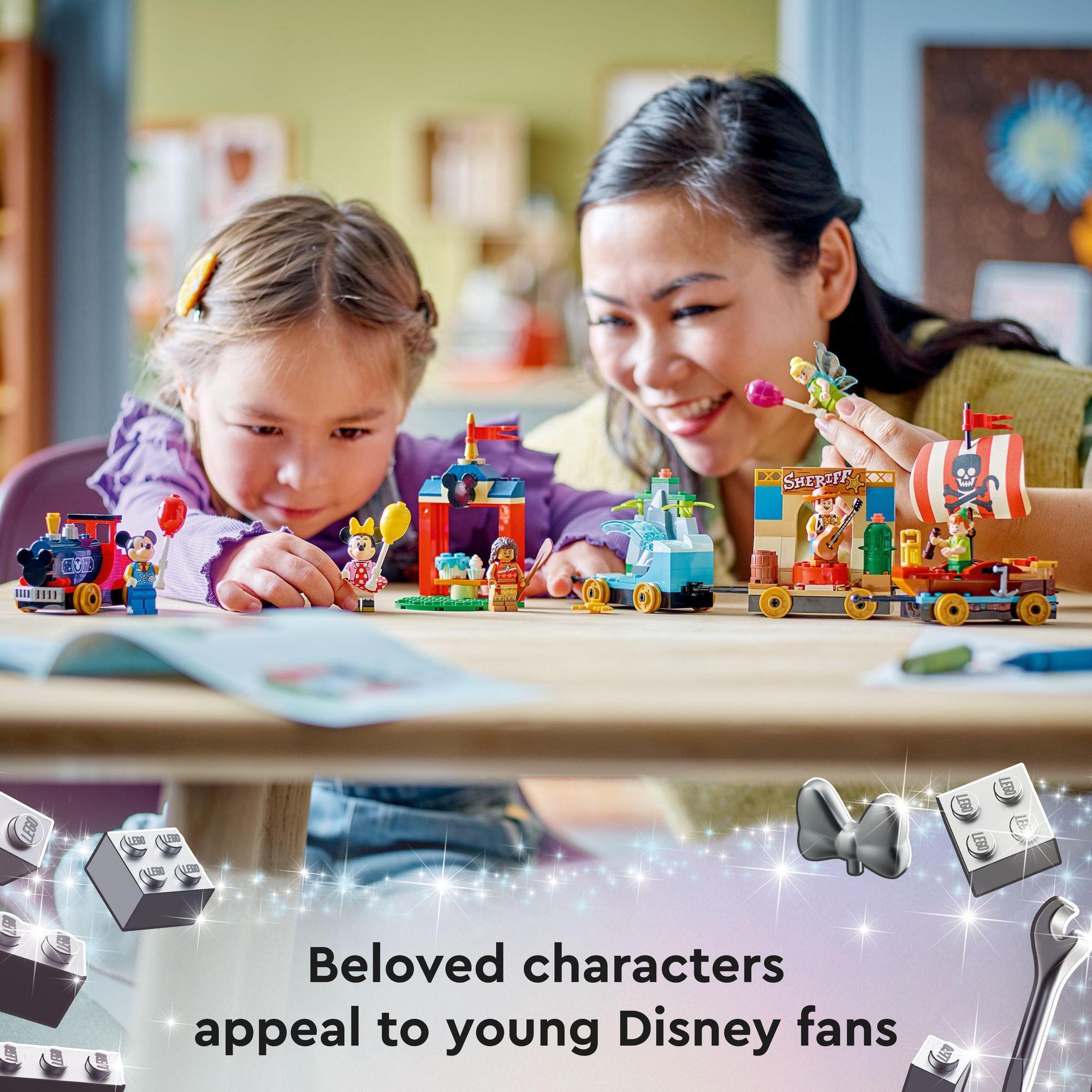 LEGO Disney Princess 43212 Đoàn Tàu Kỷ Niệm Disney 100 (200 chi tiết)