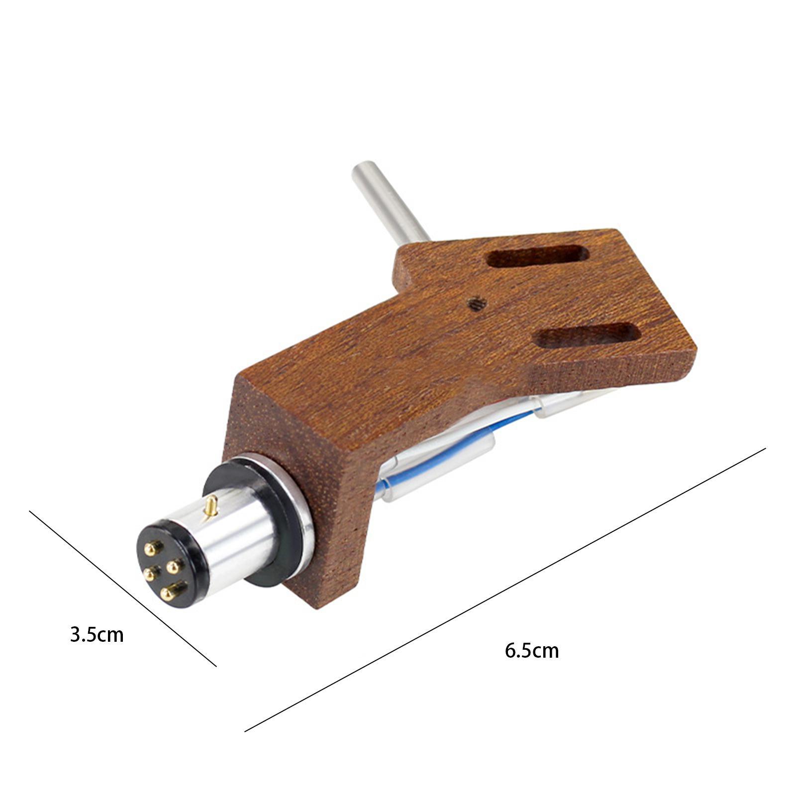 Turntable Headshell Wooden Durable LPs Audio Phono Stylus cartridges