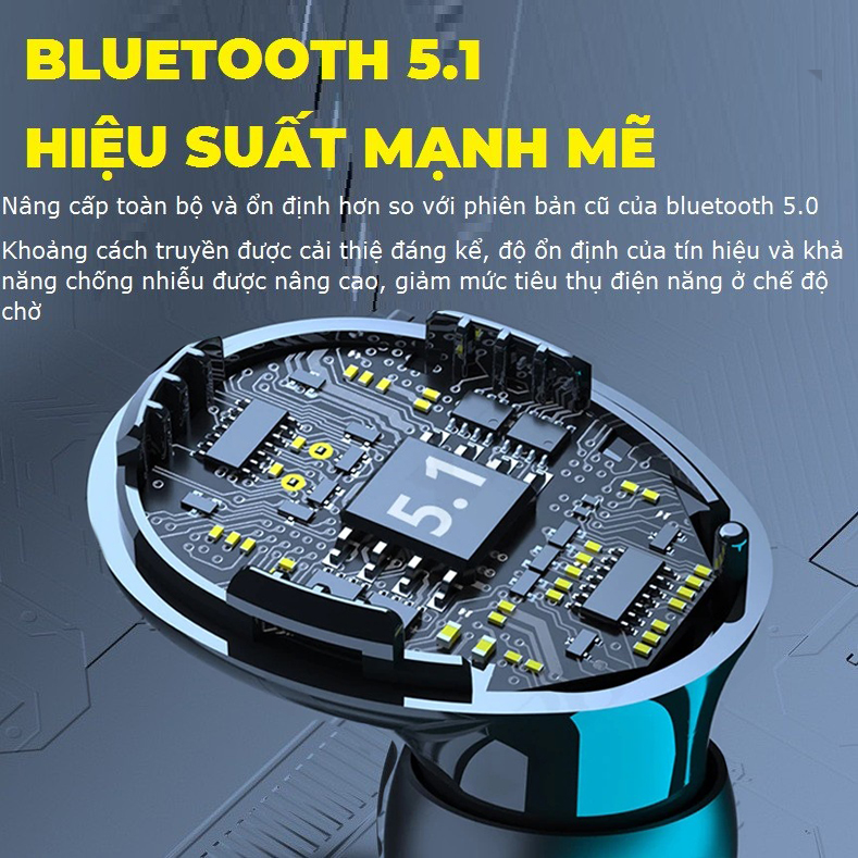 Tai Nghe Bluetooth M10 Pro, chất lượng âm thanh chuyên nghiệp- D1402