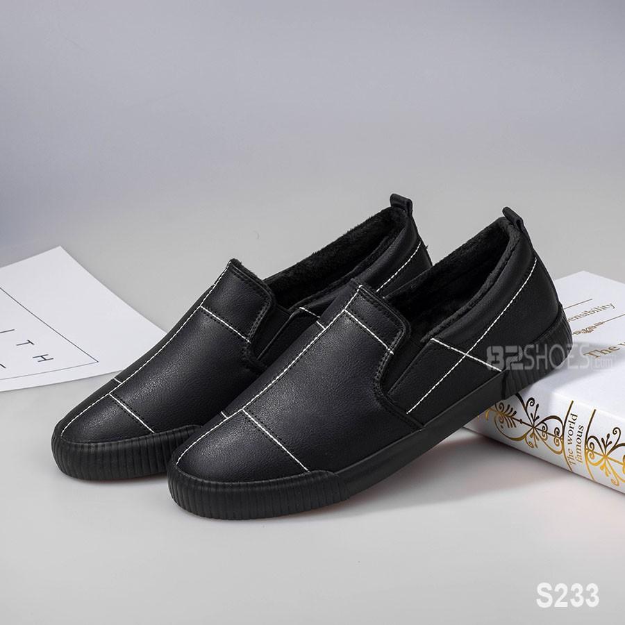 Giày lười nam - Slip on nam da - Mã S233