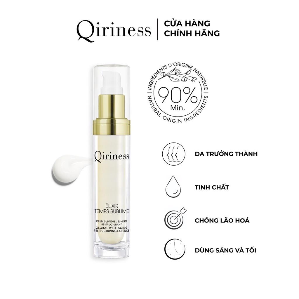 Tinh chất dưỡng chống lão hóa cân bằng độ ẩm nguồn gốc thiên nhiên Qiriness Global Well-Aging Restructuring Essence 30ml