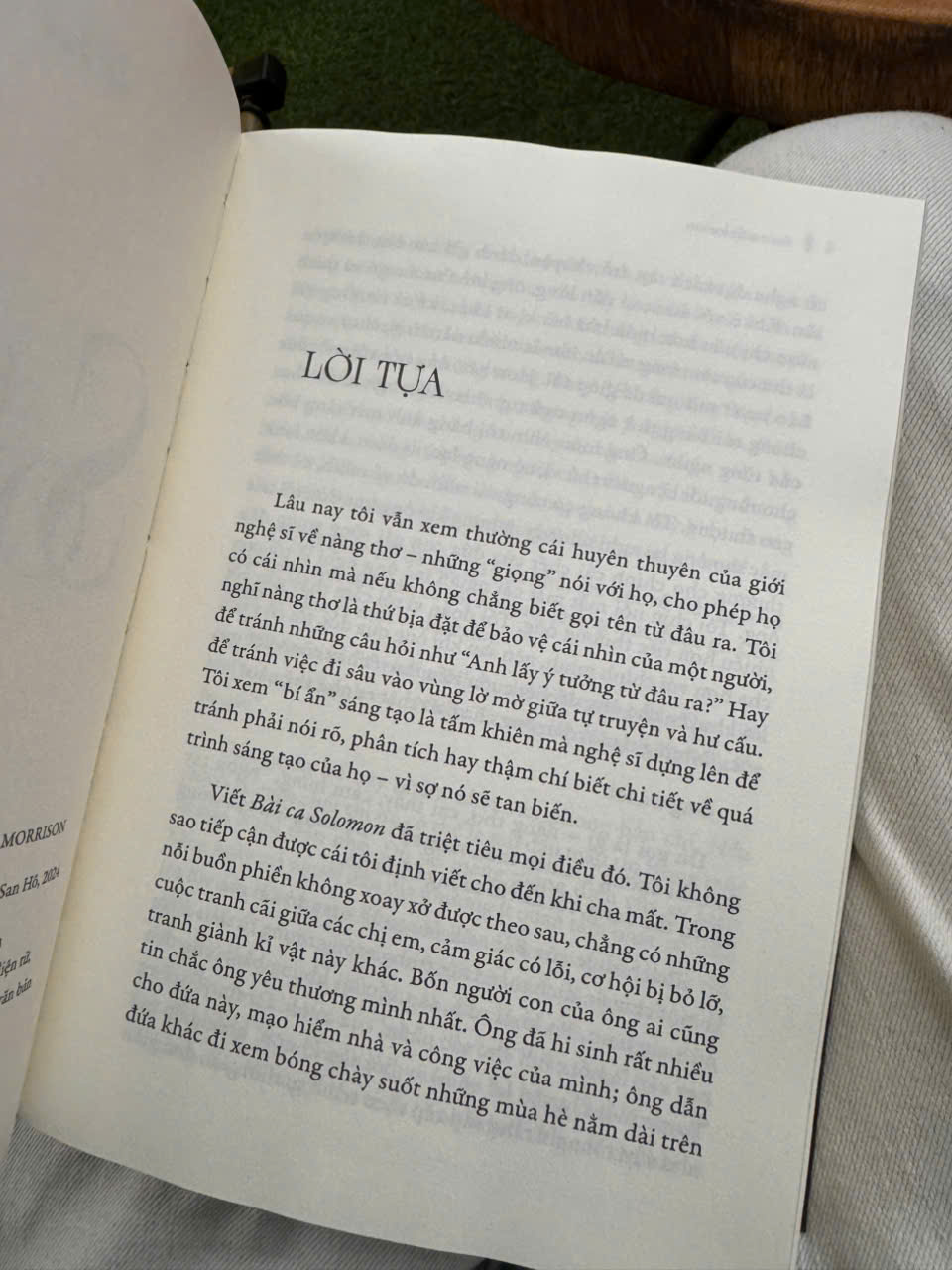 (Nobel Văn chương 1993) BÀI CA SOLOMON - Toni Morrison - Thiên Nga dịch - San Hô Books